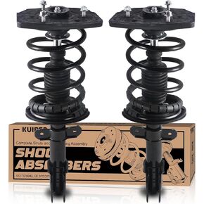 Pair Rear Strut Assembly Compatible with 2005-2008 Buick Allure Lacrosse 2006-2016 Chevy Impala 272471L 272471R Coil Spring Shock Absorber