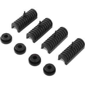 WOWTK Hard Saddlebag Rubber Grommets & Support Cushions Mounts for HD Harley Touring 2009-2013,for Road Glide/Road King/Street Glide/Electra Glide Standard Extended/Stretched Saddlebags
