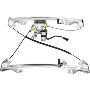 FINDAUTO Power Window Regulator Rear Left Driver Side fit for 2004-2008 for Ford for F-150,2006-2008 for Lincoln Mark LT 741-968 Window Regulator and Motor Assembly with Motor
