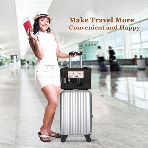 2-in-1 Travel Belt for Luggage Straps Add a Bag Bungees Luggage Strap Over Handle Suitcases Belt for Carry On Bag Elastic Belt Adjustable Suitcase Strap Airport Travel Accessories in Saudi Arabia