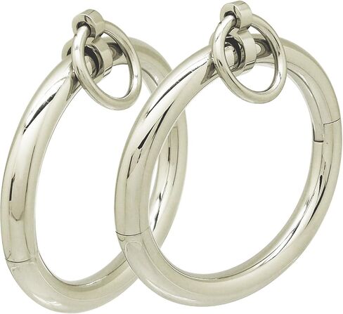 Stainless steel lockable cuff bracelets with removable O ring in Saudi Arabia