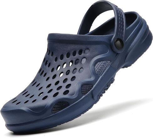 Men's Garden Clogs Shoes Non Slip Shower Slippers Summer Outdoor Beach Sandals in Saudi Arabia