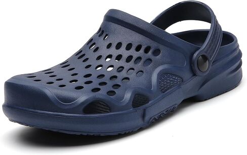 Men's Garden Clogs Shoes Non Slip Shower Slippers Summer Outdoor Beach Sandals in Saudi Arabia