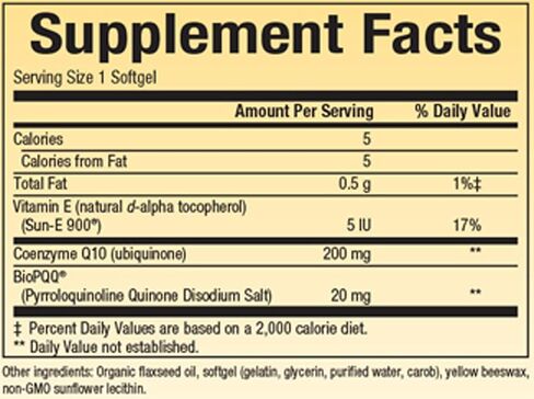 Natural Factors, PQQ-10, Supports Energy and Healthy Aging, Dietary Supplement, 30 softgels (30 servings) in Saudi Arabia