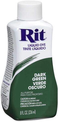 Rit Dye All Purpose Liquid Dye, Green, 236ml in Kuwait