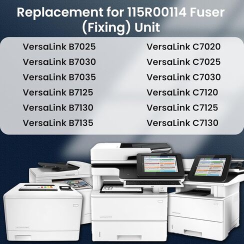 استبدال وحدة الصهر 115R00114 لـ Xerox 115R00114 115R00137 مجموعة الصهر لطابعات VersaLink C7020 C7025 C7030، B7025 B7030 B7035 (110 فولت) in Kuwait