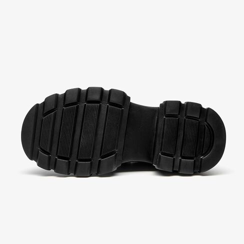 حذاء بدون كعب من الجلد من BEAU TODAY للنساء، حذاء بدون كعب مكتنز للنساء، مريح سهل الارتداء في العمل كاجوال غير قابل للانزلاق بمقدمة مستديرة وأحذية رسمية للسيدات in Kuwait