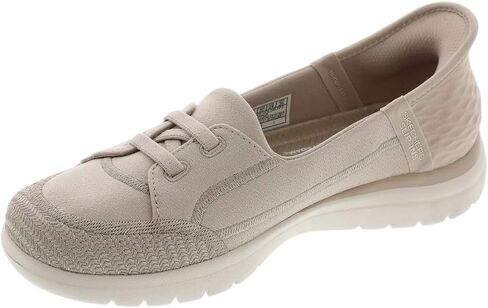حذاء Skechers النسائي أثناء التنقل Flex-Top Notch بدون استخدام اليدين سهل الارتداء بدون كعب in Saudi Arabia