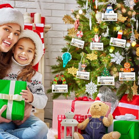 8 قطع من حاملات نقود عيد الميلاد للنقود، بطاقات عيد الميلاد الخشبية، حامل نقود، هدية مضحكة، حامل نقود، زينة بطاقة نقود، ملحقات تعليق شجرة الكريسماس (نمط مختلط) in Saudi Arabia