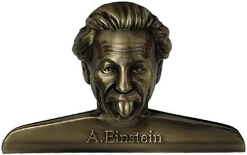 Notebook Paper Binder Clips Office Supplies - Travelers Notebook Accessories Vintage Einstein Shaped Book Clip Bronze Paper Clips Planner Decoration School Stationery (Vintage Bronze) in Saudi Arabia