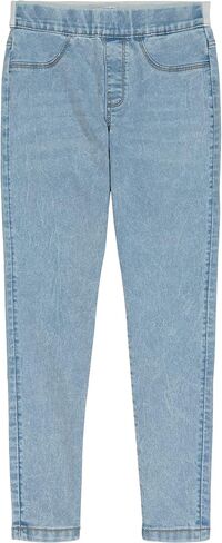 Calvin Klein Girls' Stretch Denim Jeans & Jeggings, Full-Length Skinny Fit Pants with Pockets in Saudi Arabia