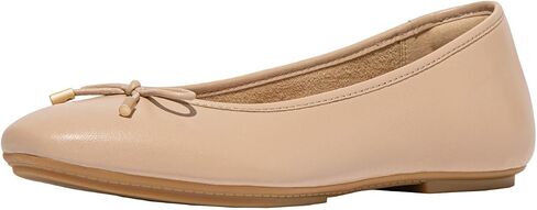 حذاء باليه نسائي مسطح من الجلد الناعم من FitFlop Delicato Bow in Kuwait