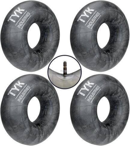 Four TYK Industries KR14/15 Passenger Car Tire Inner Tube with TR13 Short Rubber Valve Stems for 205/75R15, 215/75R15, 215/70R15 and 225/70R15 Tires in Saudi Arabia