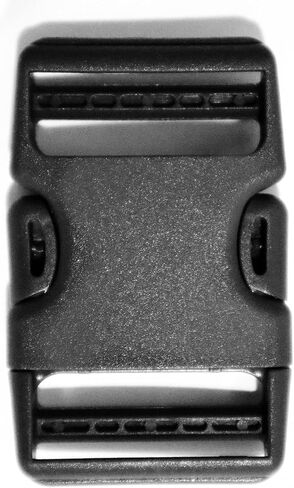 Buckle 1" Wide Inside, Quick Side Release Buckle for 1 inch/25mm Webbing Straps, Heavy Duty Plastic Buckles Dual Adjustable No Sewing Clips for Boat Cover Luggage Strap Pet Collar Backpack Replacement in Kuwait