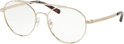 Michael Kors ST. BARTS MK3024 Eyeglass Frames 1212-52 - Lite Gold MK3024-1212-52 in Saudi Arabia