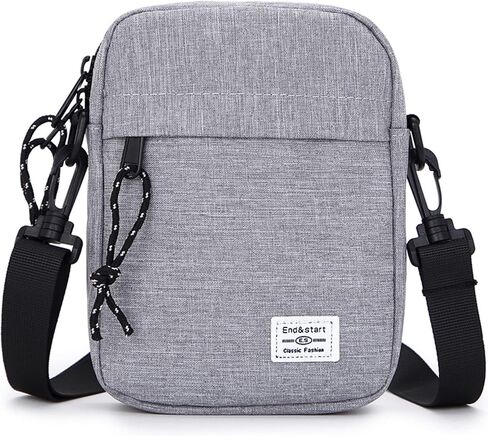 Cell Phone Shoulder Bag for Men, Crossbody Cell Phone Purse, Smartphone Shoulder Bags Waterproof Zipper Pocket Mobile Phone Cross Body Pouch Wallet Sling Bags Shoulder Strap Handbag Mini Messenger Bag in Kuwait