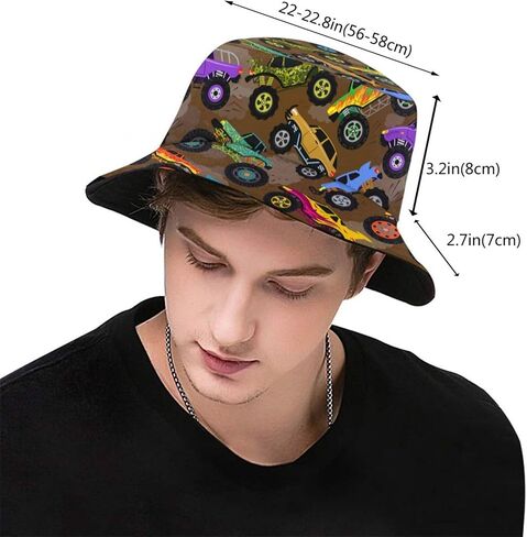 Bucket Hat Packable Breathable Sun Hats for Women Men Teens Unisex Summer Travel Beach Fisherman Cap in Saudi Arabia