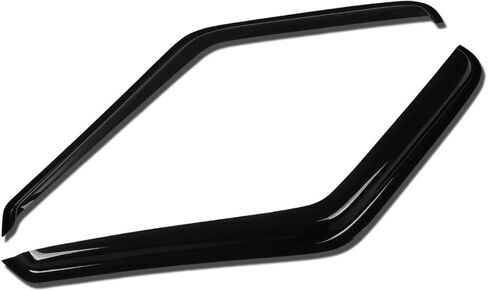 Auto Dynasty Tape-On Window Visor Deflector Rain Guard Compatible with Chevy S10 Blazer GMC Jimmy Sonoma 1994-2005, 2 Pieces-Set in Kuwait