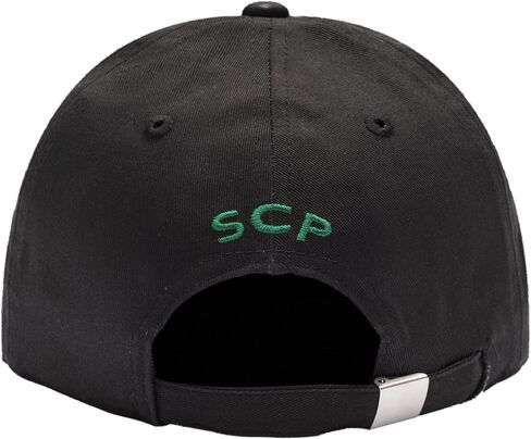 Sporting Lisbon CP 'Casuals' Adjustable Classic Style Hat/Cap Black in Saudi Arabia