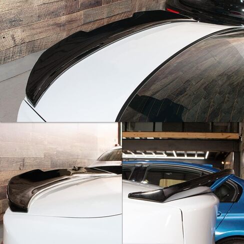 G20 Trunk Spoiler Wing Compatible with 2019-2024 BMW 3 Series G20 Sedan G80 M3 Spoiler (DN-Type) Gloss Black Painted in Saudi Arabia