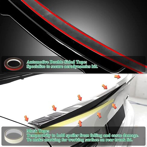 G20 Trunk Spoiler Wing Compatible with 2019-2024 BMW 3 Series G20 Sedan G80 M3 Spoiler (DN-Type) Gloss Black Painted in Saudi Arabia