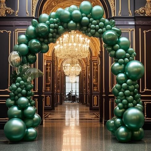 130 قطعة من البالونات البيضاء بأحجام مختلفة 18 بوصة و12 بوصة و10 بوصة و5 بوصة طقم قوس بالون جارلاند مثالي لحفلات أعياد الميلاد والتخرج وحفلات استقبال المولود الجديد وحفلات الزفاف وتزيين العطلات والذكرى السنوية (بالونات بيضاء) in Kuwait