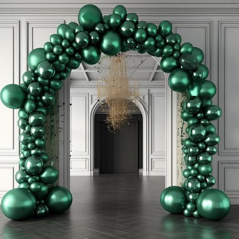 130 قطعة من البالونات البيضاء بأحجام مختلفة 18 بوصة و12 بوصة و10 بوصة و5 بوصة طقم قوس بالون جارلاند مثالي لحفلات أعياد الميلاد والتخرج وحفلات استقبال المولود الجديد وحفلات الزفاف وتزيين العطلات والذكرى السنوية (بالونات بيضاء) in Kuwait