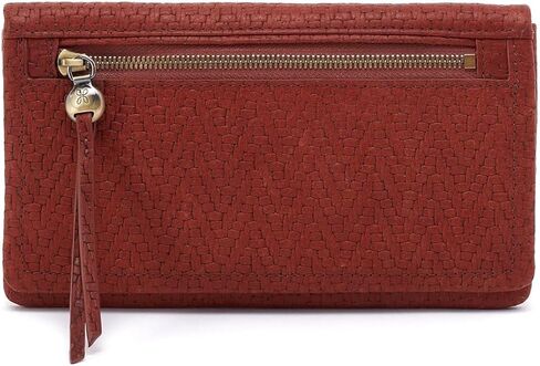 HOBO Lumen Continental Bifold Leather Wallet for Women, Snap Closure in Saudi Arabia