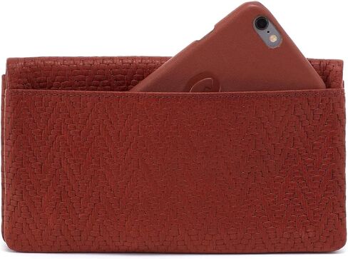 HOBO Lumen Continental Bifold Leather Wallet for Women, Snap Closure in Saudi Arabia
