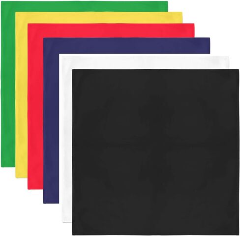 Set of 3 Solid Bandanas for Men and Women Head Wrap in Saudi Arabia