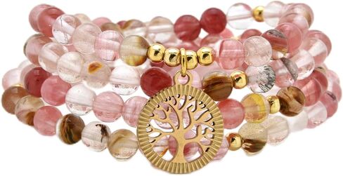 Meditation Accessories, 108 Mala Beads, Gold Tree of Life Charm, Yoga Beads Bracelet or Necklace for Men or Women in Saudi Arabia