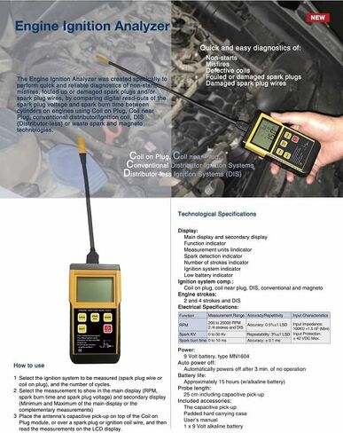 Engine Ignition Analyzer in Saudi Arabia