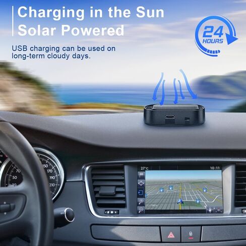 إنذار وهمي للسيارة بالطاقة الشمسية من ELECTOP، مصباح أمان وامض LED مضاد للسرقة مع منفذ شاحن USB، مصابيح أمان داخلية للتحذير من السيارات لمعظم السيارات، 4 عبوات، أزرق in Saudi Arabia