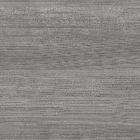 طاولة مؤتمرات على شكل قارب من Bush Business Furniture مقاس 96 عرض × 42 عمق مع قاعدة معدنية باللون الرمادي العاصف in Kuwait