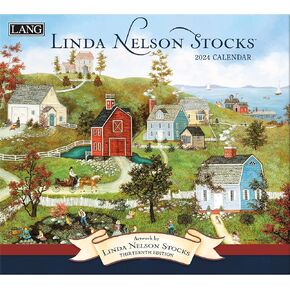 Linda Nelson Stocks 2025 Wall Calendar