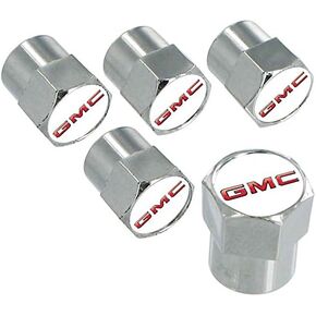 GMC Logo Chrome Valve Cap Covers
