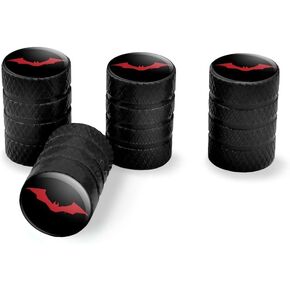 GRAPHICS & MORE to The Batman Tire Rim Wheel Aluminum Valve Stem Caps