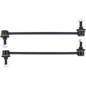 NewYall 2Pcs Front Suspension Sway Stabilizer Bar Link Kit for Fiat 500 2012-2019 Left and Right Side K750507 68073033AB 45G10015 MS108148 TC1133 SL20005