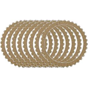 AHL Motorcycle Green Clutch Plates & Steel Friction Plate For Harley XL883 2004-2008 XL1200 1200X48 SPORTSTER 1991-2011; Bad Boy FXSTSB Dyna Glide Electra OEM:37911-90 307-30-10011 8146-0100