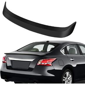 Rear Trunk Lip Spoiler ABS Fits for 2013-2015 for Nissan Altima Sedan Rear Tail Lip Deck Boot Wing Matte Black Spoiler