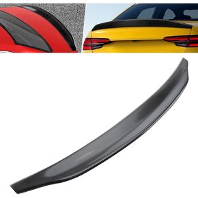 MotorFansClub Rear Spoiler Trunk Wing Fit for Audi A4 B8.5 2013 2014 2015 2016 Trunk Lid Spoiler Real Carbon Fiber (Doesn't Fit for S4 Model)