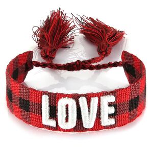 Woven Friendship Wrap Bracelet for Women, Adjustable Couple Bracelet for Valentine's Day gifts