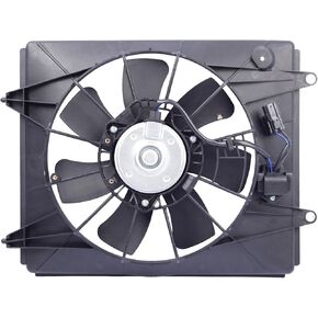Radiator Cooling Fan Compatible with 2010-2011 CR-V 2.4L L4 Replace for 38611PNA003 38615REZA01 38616REZA01 621-444