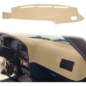 Dashboard Cover Dash Cover Mat Pad Custom Fit for Toyota 4Runner Pickup Truck 1989 1990 1991 1992 1993 1994 1995(89-95 Dark Gray)