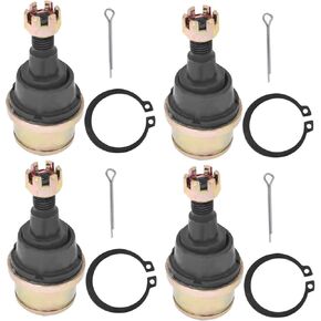 WFLNHB Upper Lower Suspension Arm Ball Joints Set Replacement for Honda Rincon 650 680 Rancher 420 Pioneer 500 Foreman 450 500