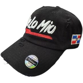 Dominican Phrase De lo Mio Embroidered hat
