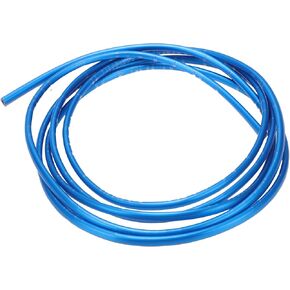 1 Pc 49.21Ft 15m Universal Car Door Edge Protective Strip - Car Chrome Door Edge Guard Strip Anti-scratch Collision - PVC Chrome Blue