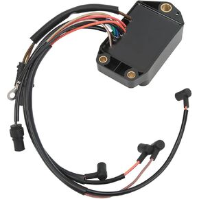 CDI BOX Power Pack IGNITION MODULE COMPATIBLE WITH Evinrude Johnson OMC 85 88 90 100 110 112 115 HP 583773, 0583773, 0584028, 584028, 584027, 0584027, 584029, 0584029, 18-5770-1, 18-5770, 113-4028