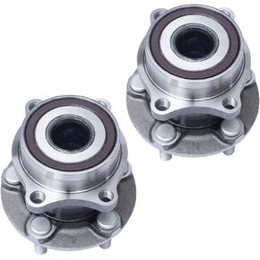 512401 x2 Rear Wheel Hub and Bearing Assembly Compatible With 2013-2016 Sc-ion FR-S/Sub-aru 13-16 BRZ,09-13 Forester,10-14 Legacy Outback,08-14 Impreza (No WRX STI)