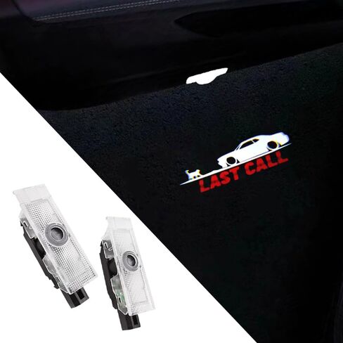 2PCS Door Lights Logo Compatible for Challenger 2013-Present, LED Ghost Shadow Welcome Puddle Projection Light Lamps Accessories (01) in Saudi Arabia